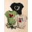 3pcs Women'S Casual Short Sleeve T-Shirts with Leopard Print & Heart Design - Loose Fit, Round Neck, Medium Stretch, All-Season Comfort, Available in 1XL-5XL Sizes, Leopard Print T Shirt, Vacation Clothing, Trendy Fashion, Comfortable Fit